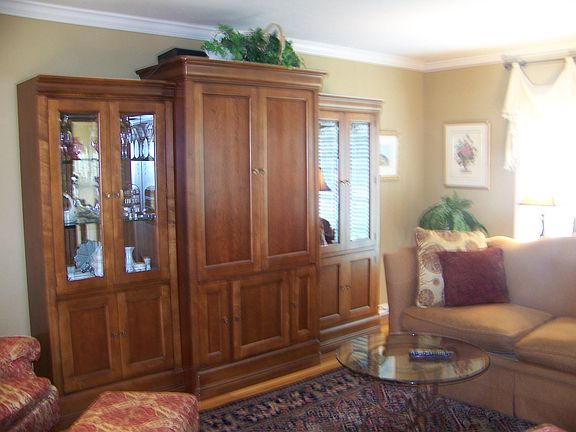 Plenty of wall space for your entertainment center