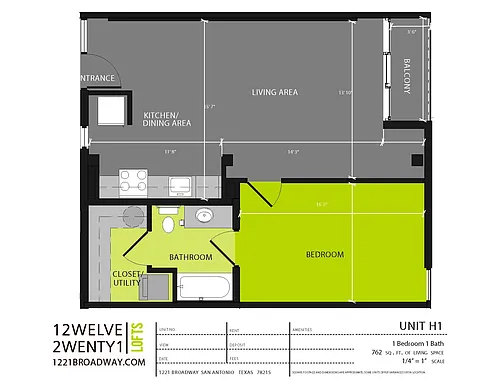 Floor plan H1