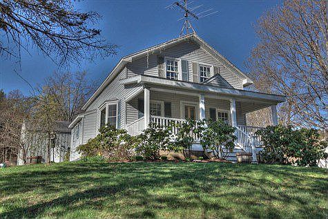 Colonial Home next to Silver brook