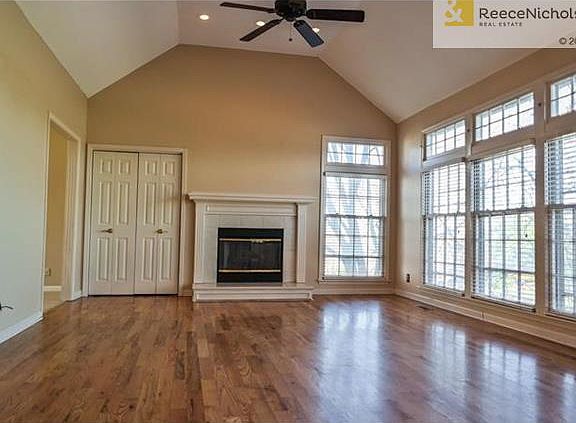 Light and bright family room off kitchen and breakfast area