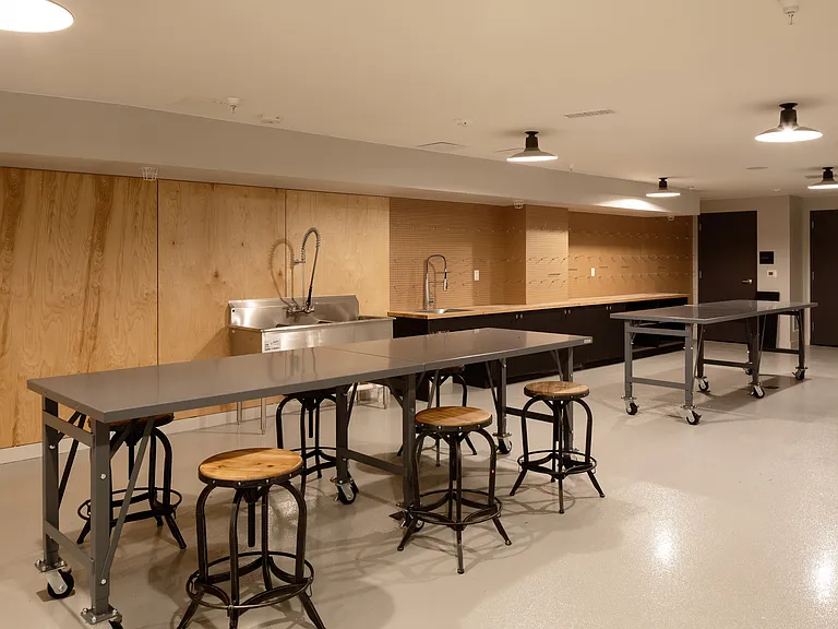 Maker Space for DIY projects and crafts