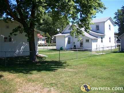 view from alley behind house