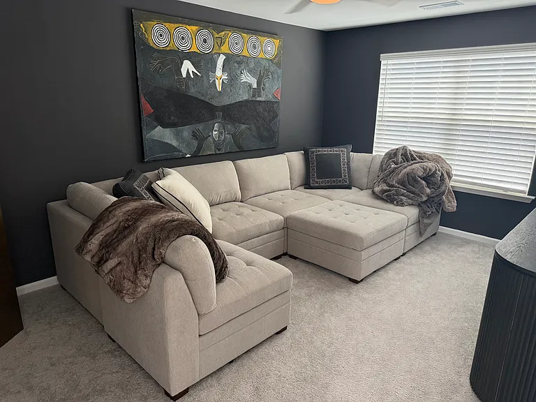 Upstairs den