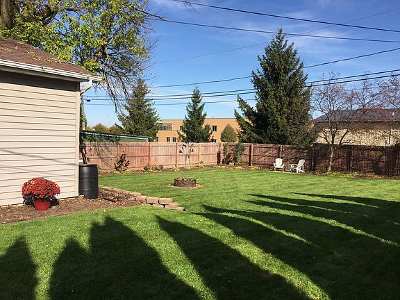 FENCED IN BACKYARD; FIREPIT