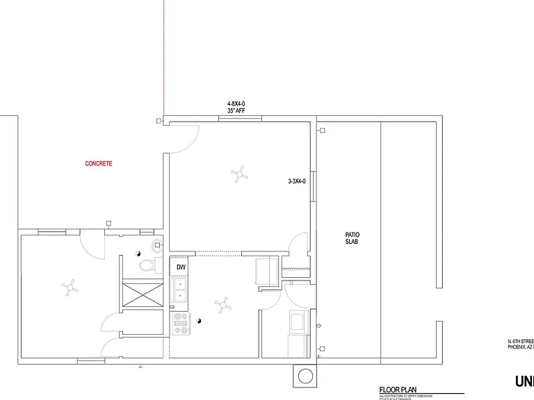 Layout of Unit