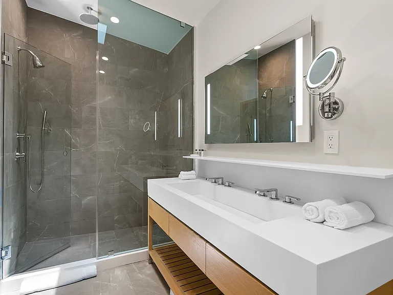 1 of 3 luxurious bathrooms.