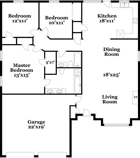 3 bed, 2.0 bath, 1468 sqft, $2,580 — Photo 2