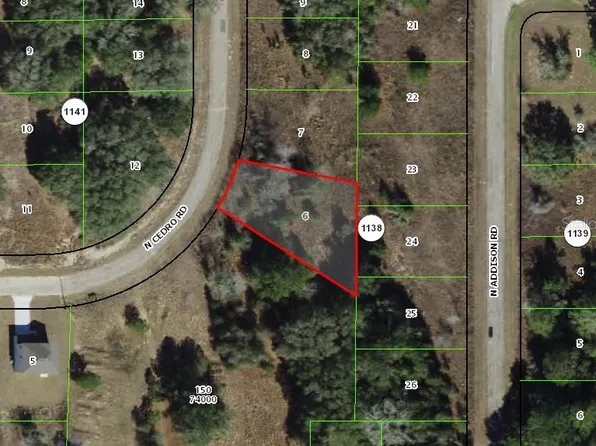 7813 N Cedro Rd Lot 6, Dunnellon, FL 34434