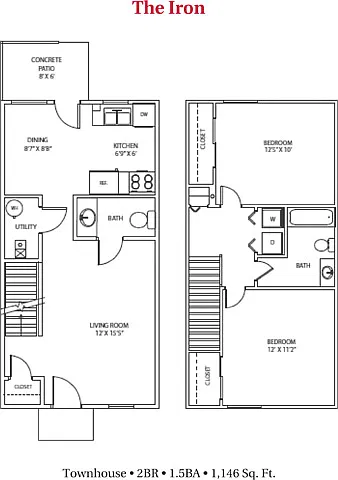 Floor plan The Iron