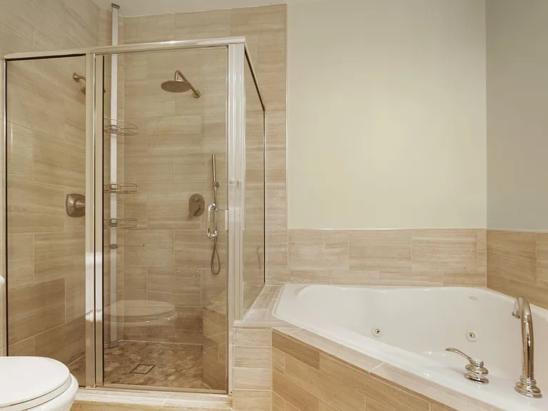 Separate Shower and Tub