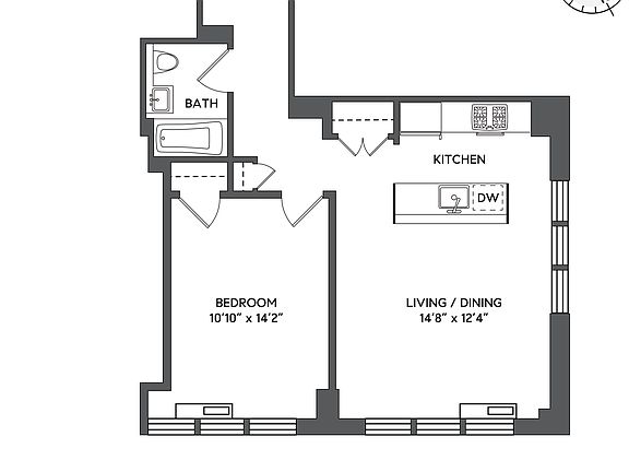 2nd image of 21 S William St APT 3B