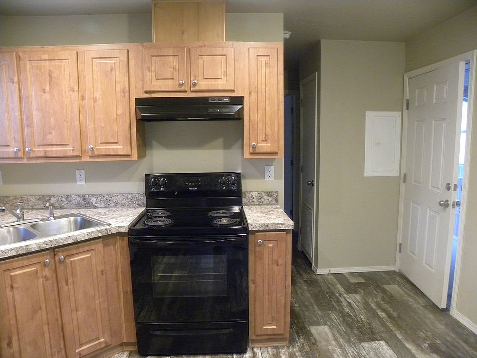 Back entrance, kitchen.