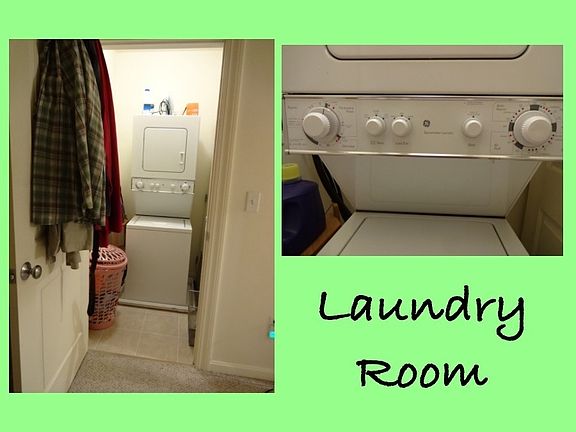 Convenient In-unit Laundry