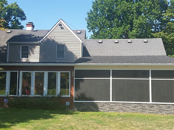 sunroom and screened porch