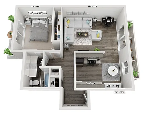 Floor plan Plan A2