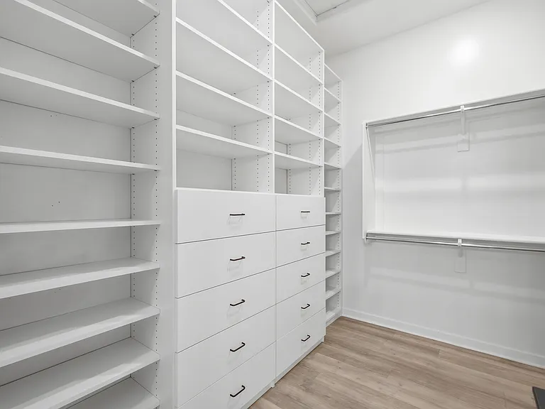 Master bedroom closet