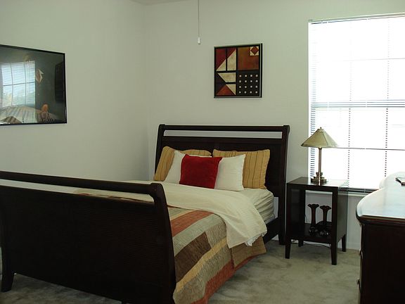 Nice size room with new carpet and a large walk-in closet