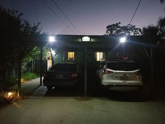 Lights for night safety. 
