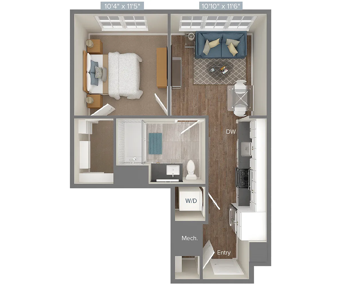 Floor plan A1-590