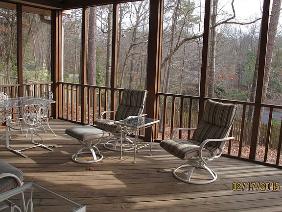Screened porch