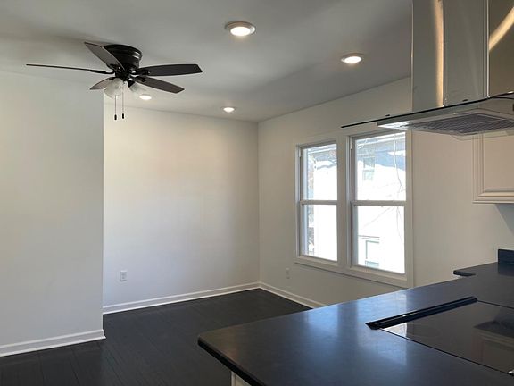 Kitchen overlooking Living area