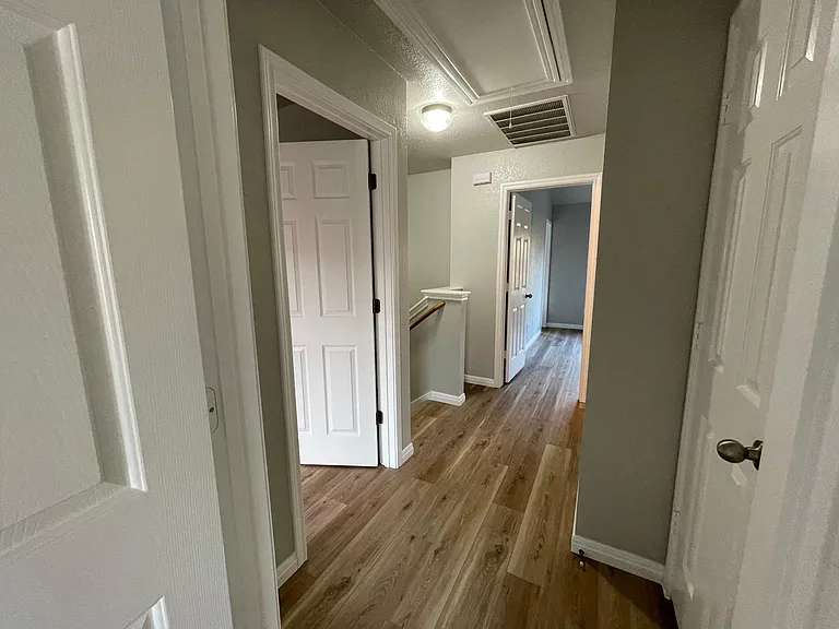 Right side of upstairs hallway