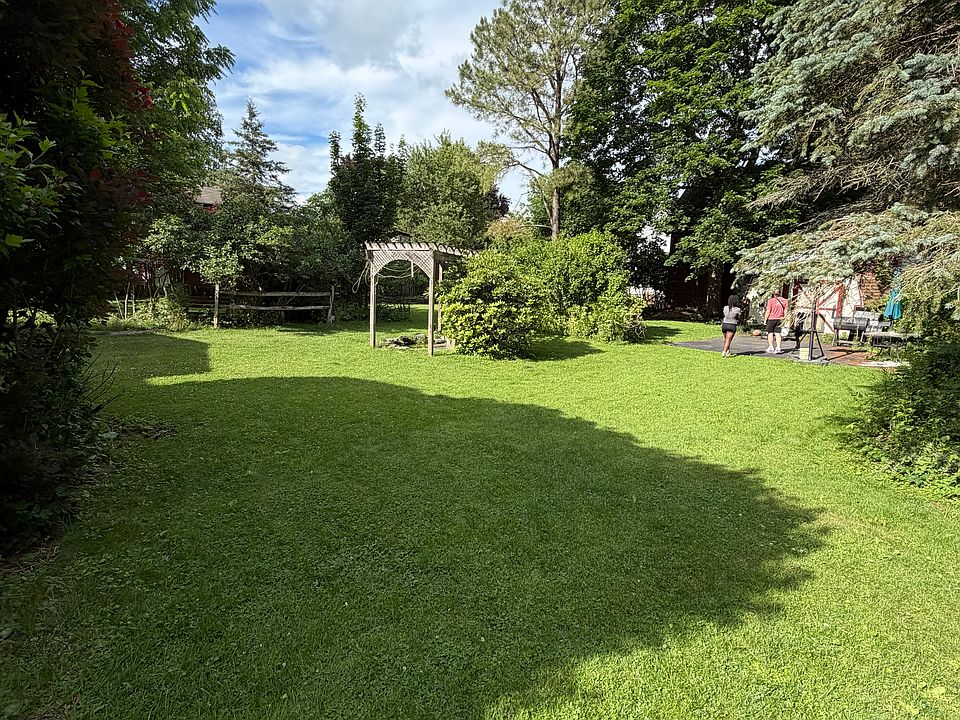 1/2 acre backyard to relax in