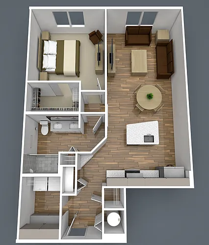 Floor plan 1D