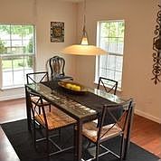 Spacious dining