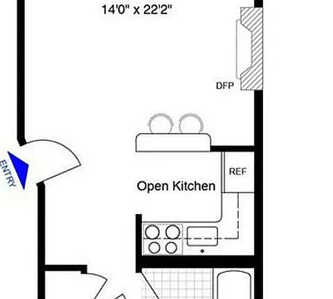 2nd image of 113 W 69th St #1B