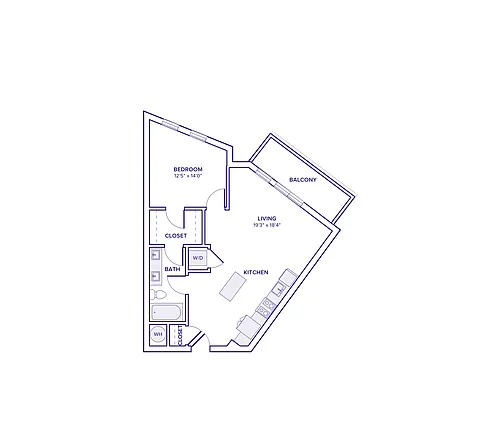 Floor plan A13