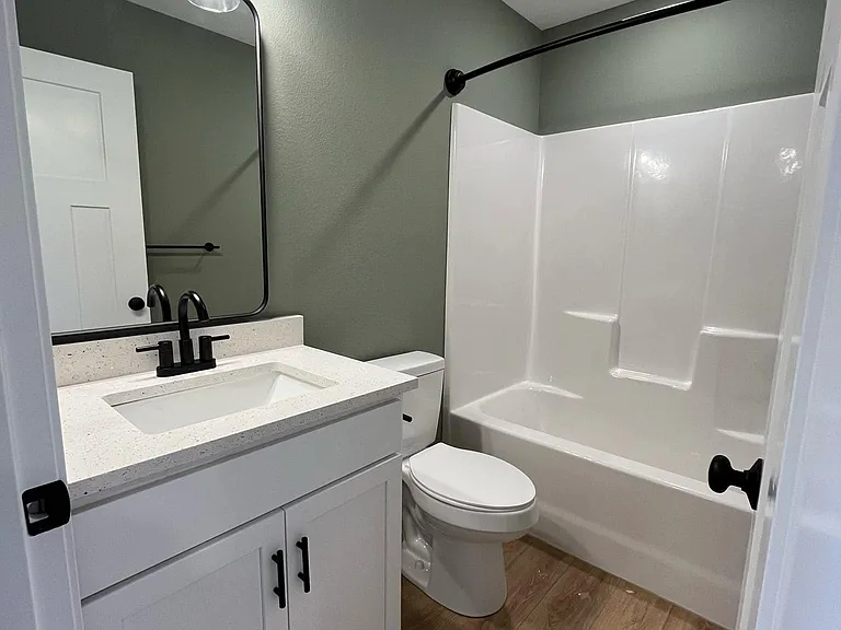 Second level bathroom