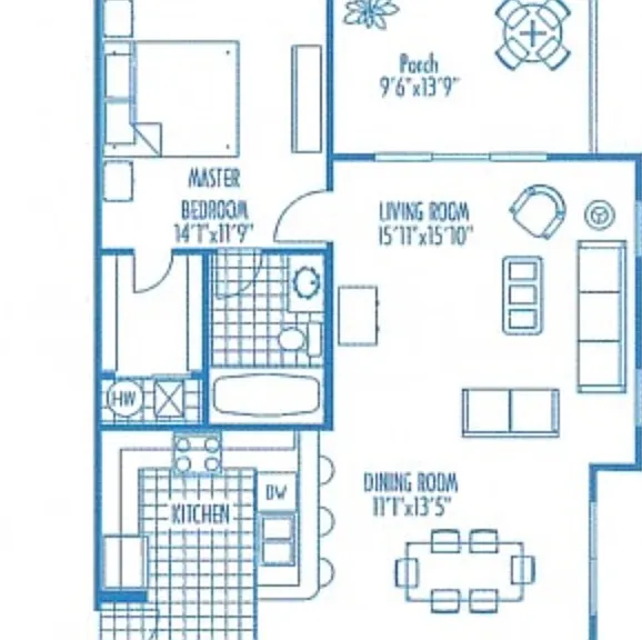 Split floorplan
