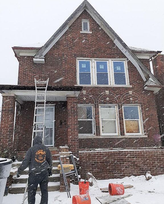 Front of the home