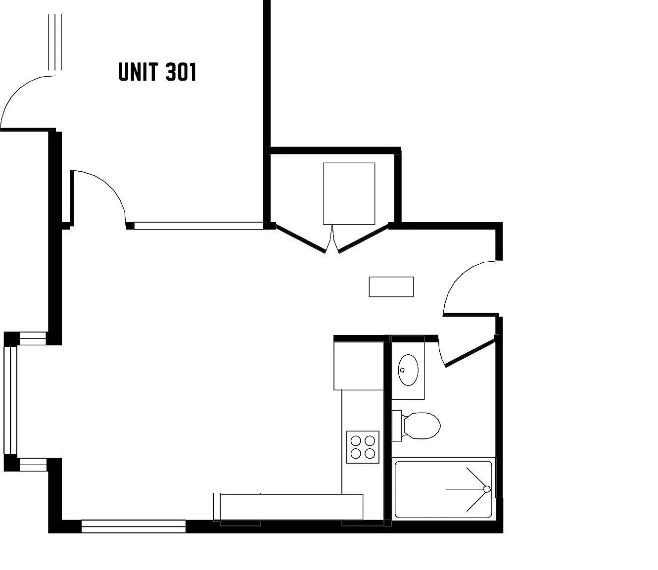 1 bed, $2,100 — Photo 2