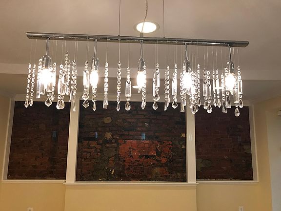 Dimmable chandelier.