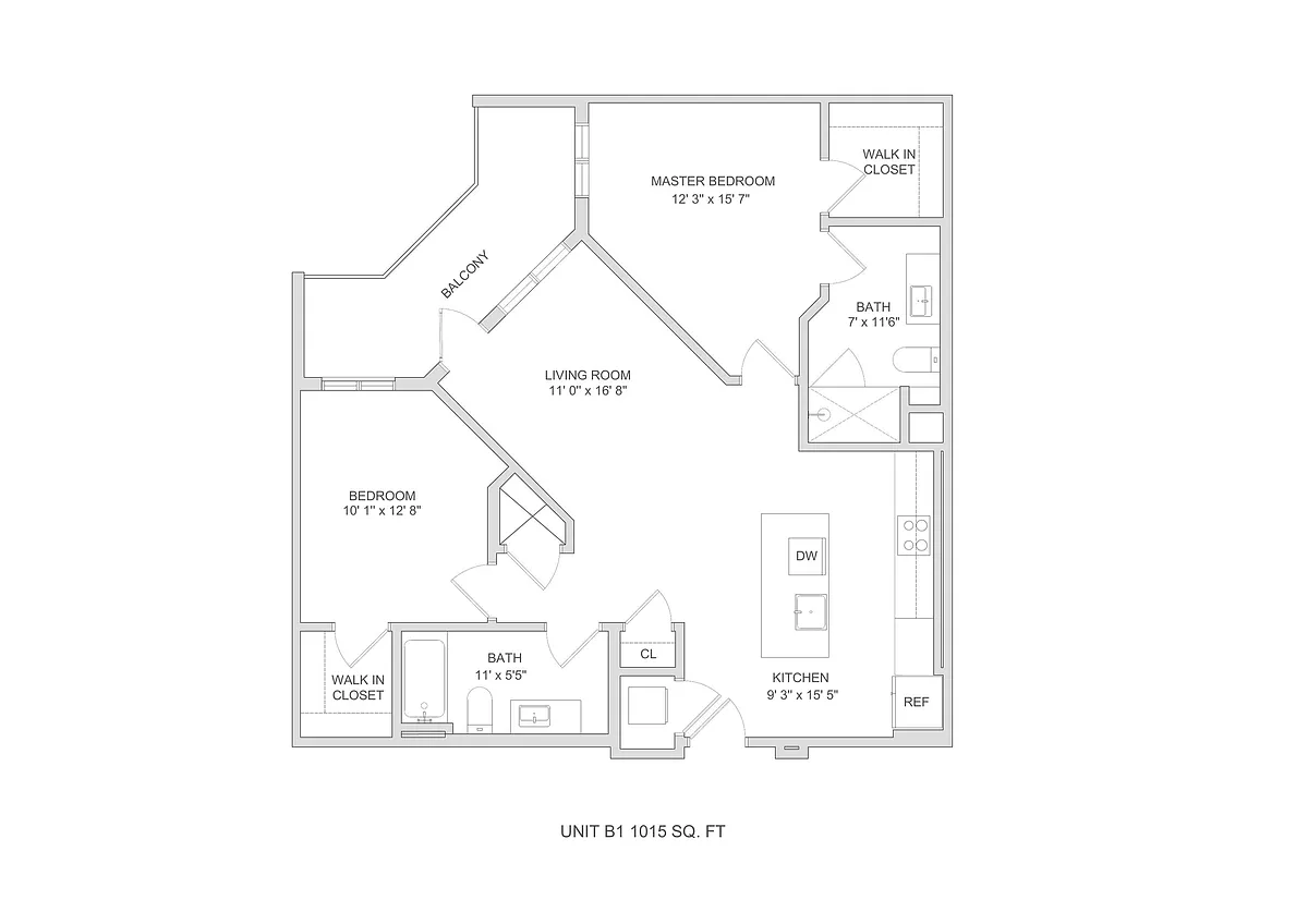 Floor plan B1