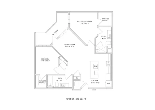 Floor plan B1