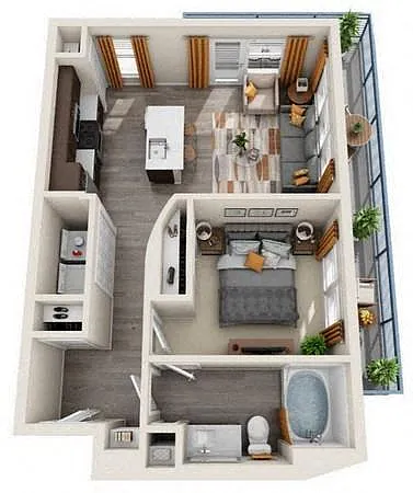 Floor plan A12