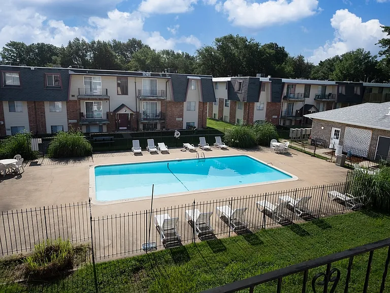 Balcony View of Pool