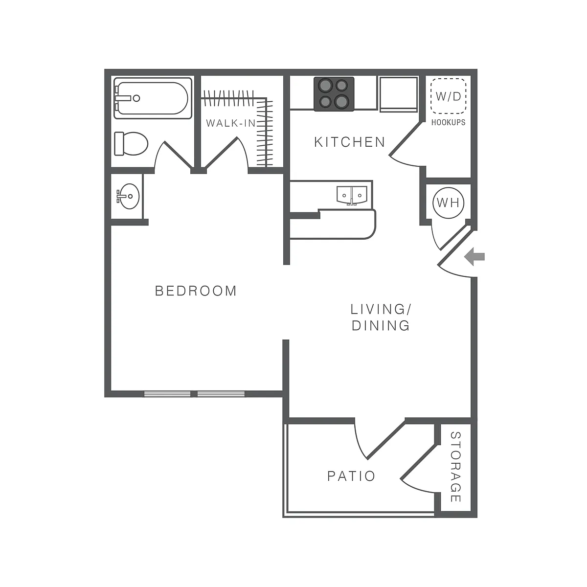 Floor plan A1R