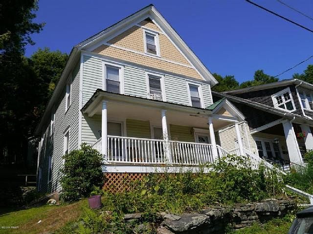 Front of house, front entrance