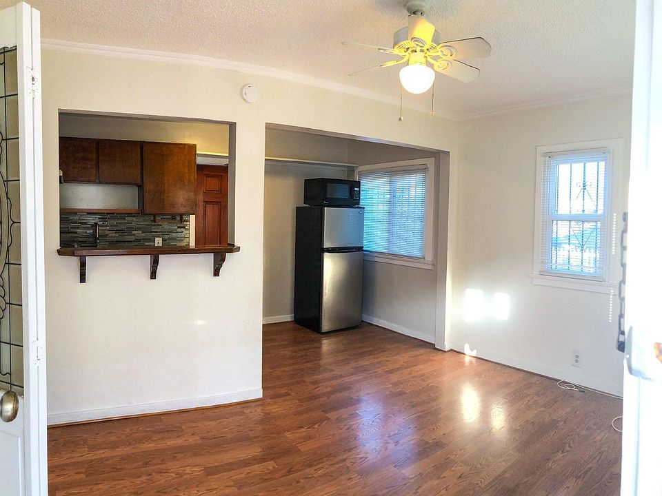 Front entrance view of living room area
