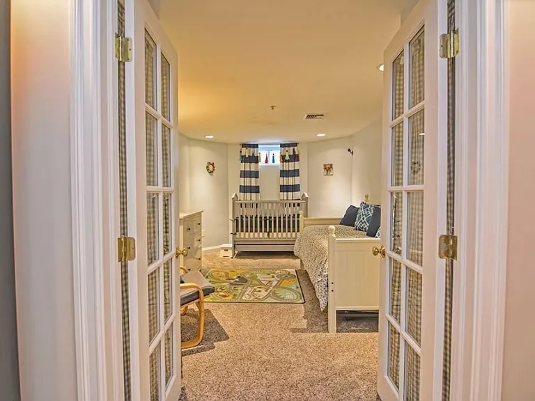 Lower floor bedroom.