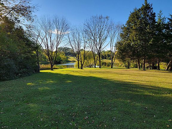 View of pond from front yard