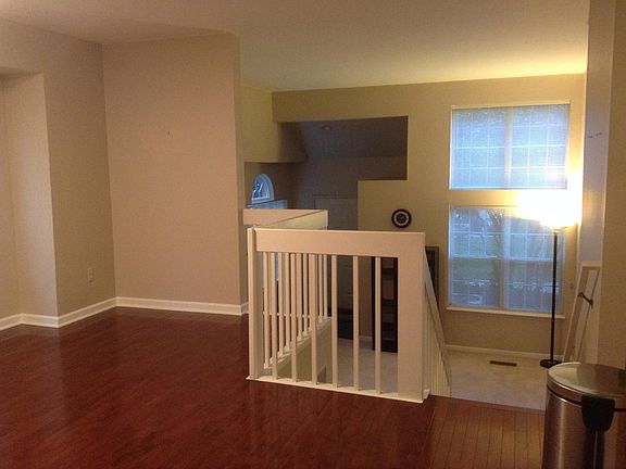 View of dining area and living room