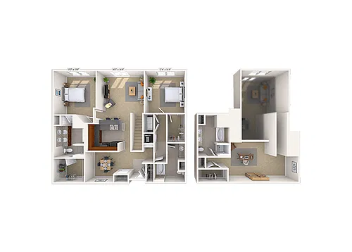 Floor plan Chastain w/Loft