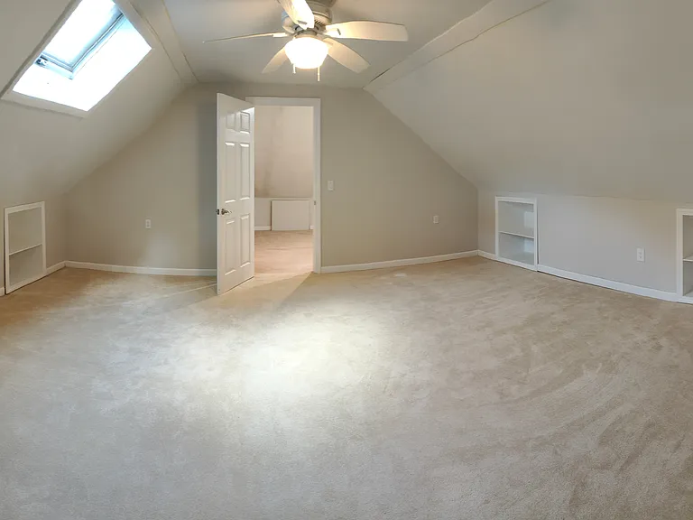 Big Room Upstairs. There are two more decent sized rooms behind it.