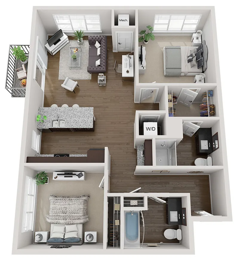Floor plan Falcon