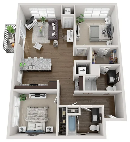 Floor plan Falcon